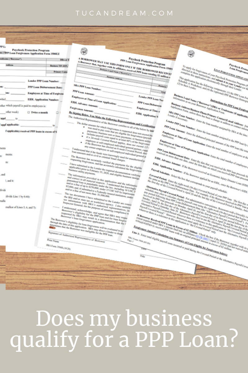 Does My Business Qualify For A PPP Loan? Tucandream