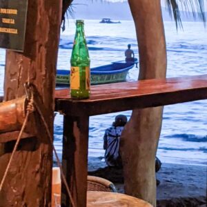 View from Puerto Pirata Beach Restaurant