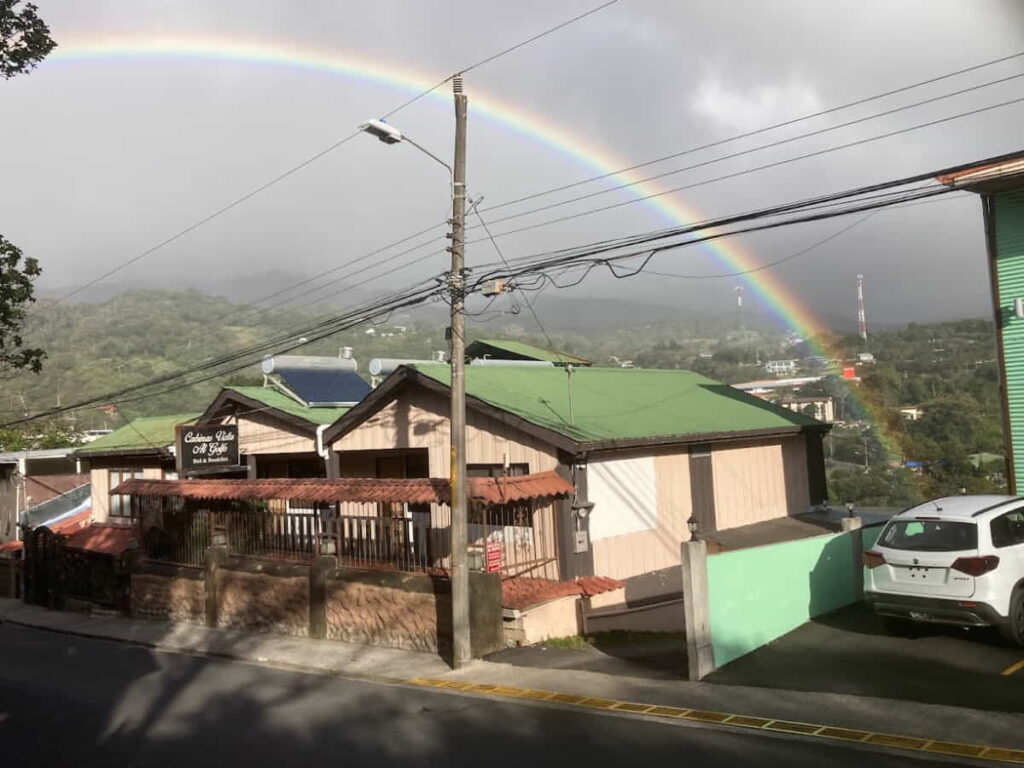 Rainbow over Santa Elena