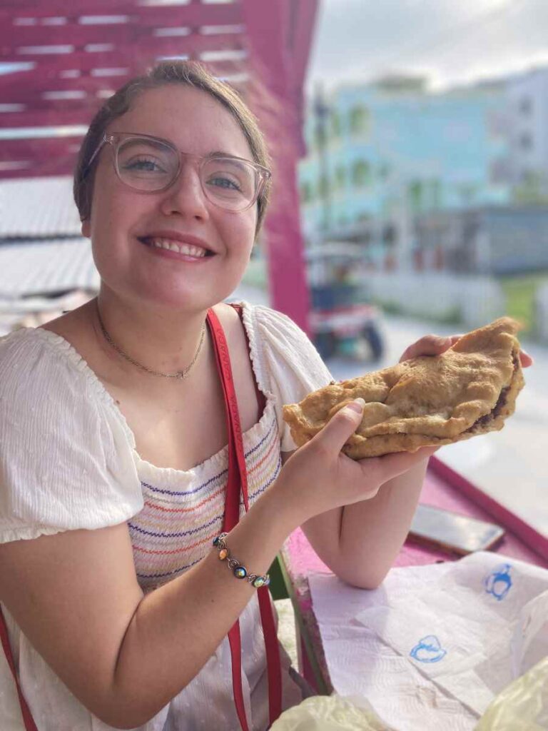 Fry Jack at Errolyns Caye Caulker