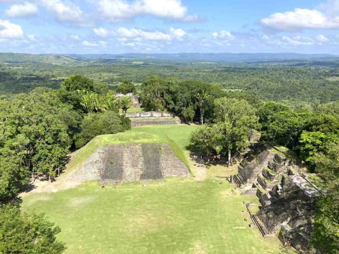 View From Xunantunich, San Ignacio Belize