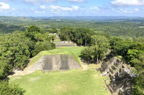 View From Xunantunich, San Ignacio Belize